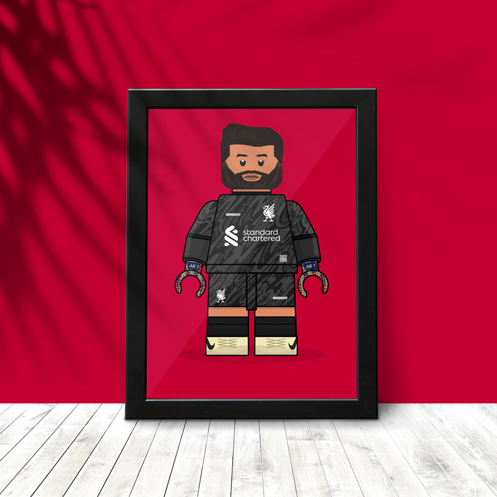 Alisson Becker Brickify Poster
