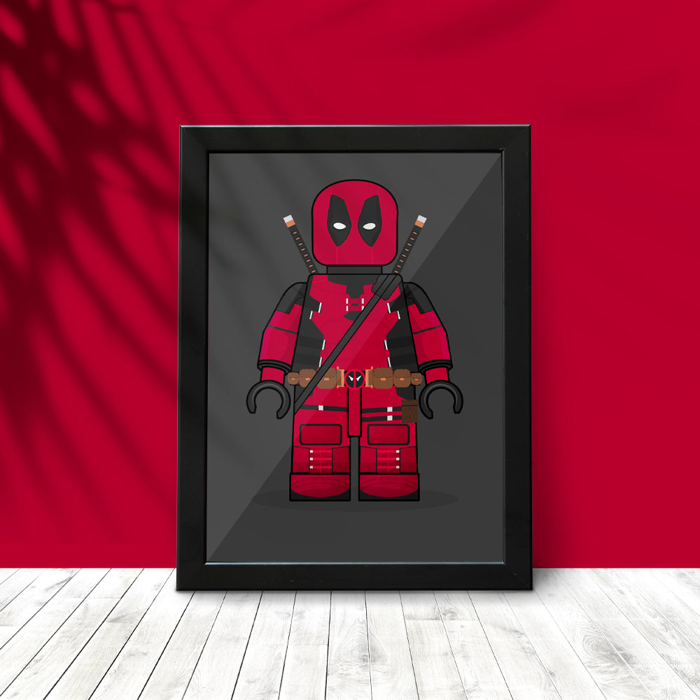 Deadpool Brickify Poster