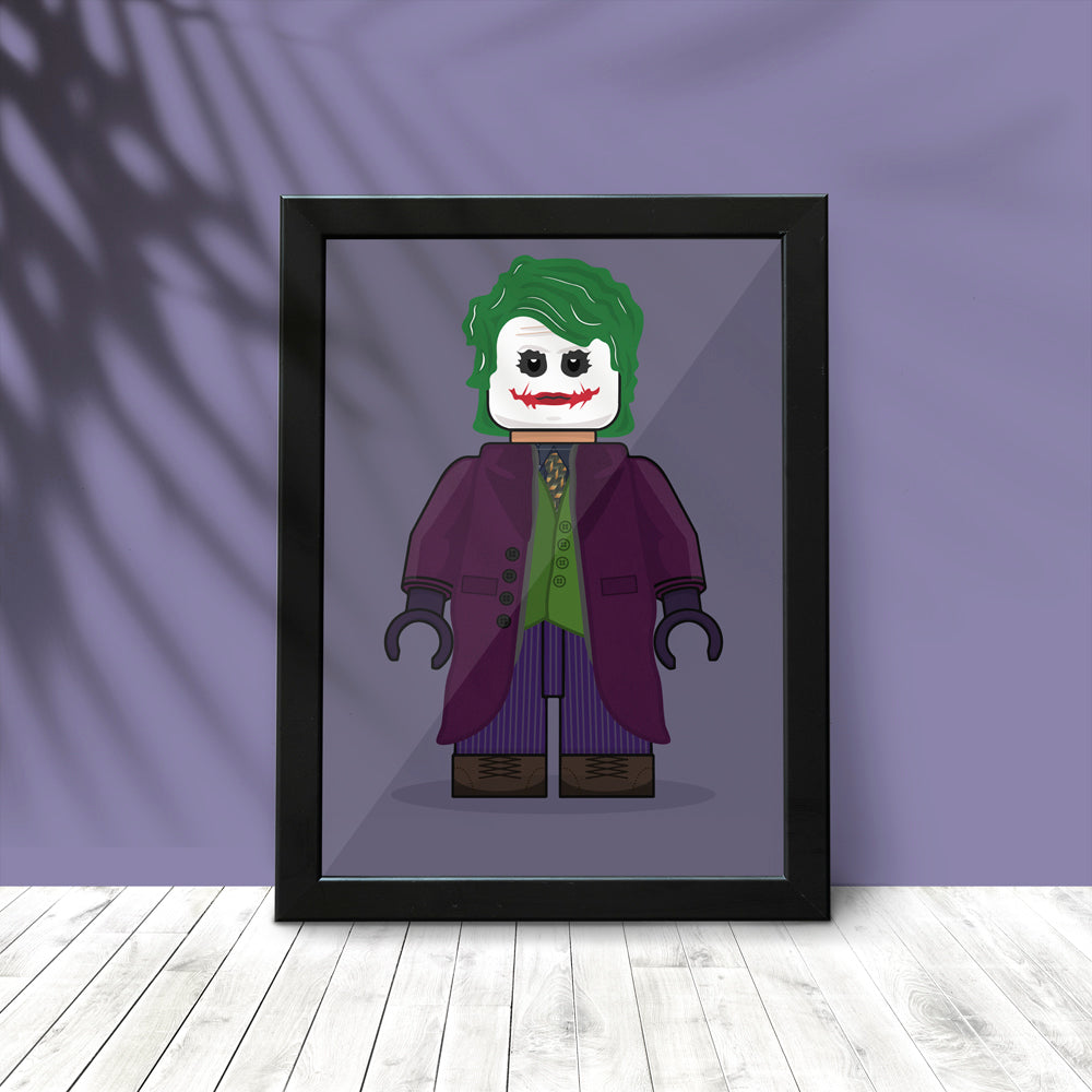 Joker Brickify Poster