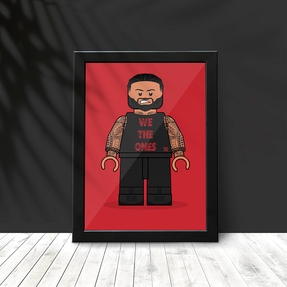 Jimmy Uso Brickify Poster