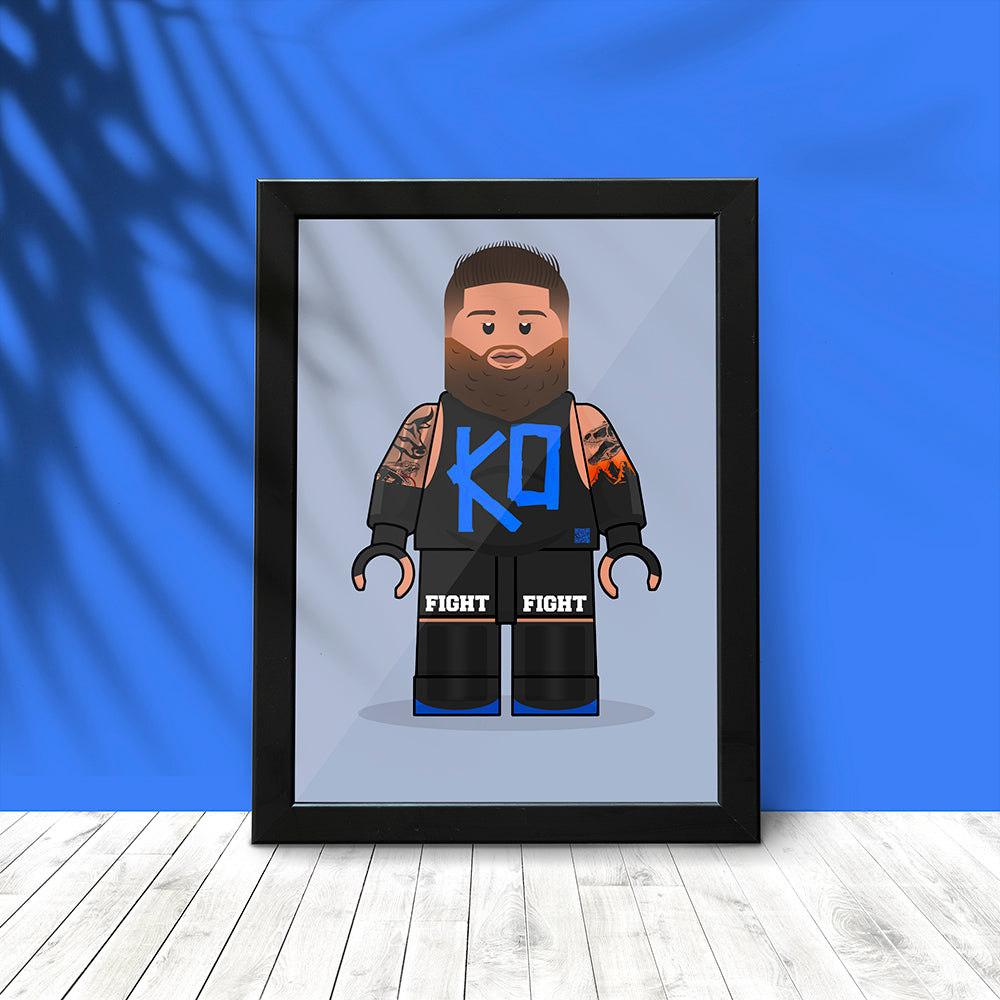 Kevin Owens Brickify Poster