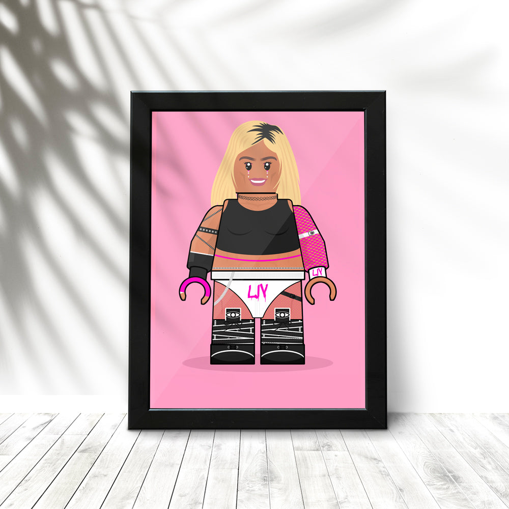 Liv Morgan Brickify Poster