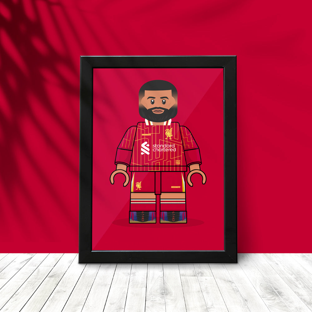Mo Salah Brickify Poster