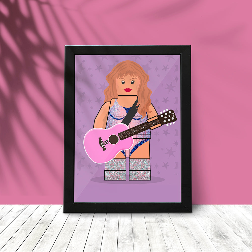 Taylor Swift Brickify Poster