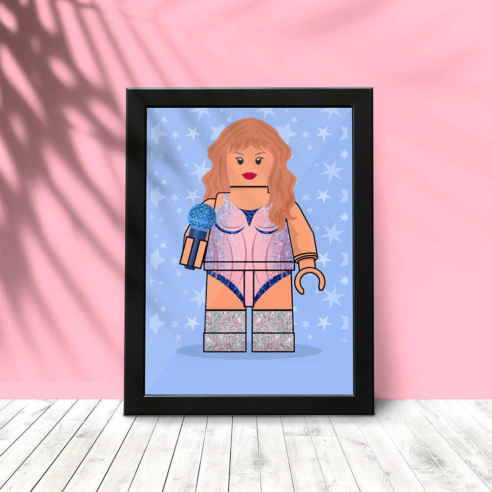 Taylor Swift Brickify Poster