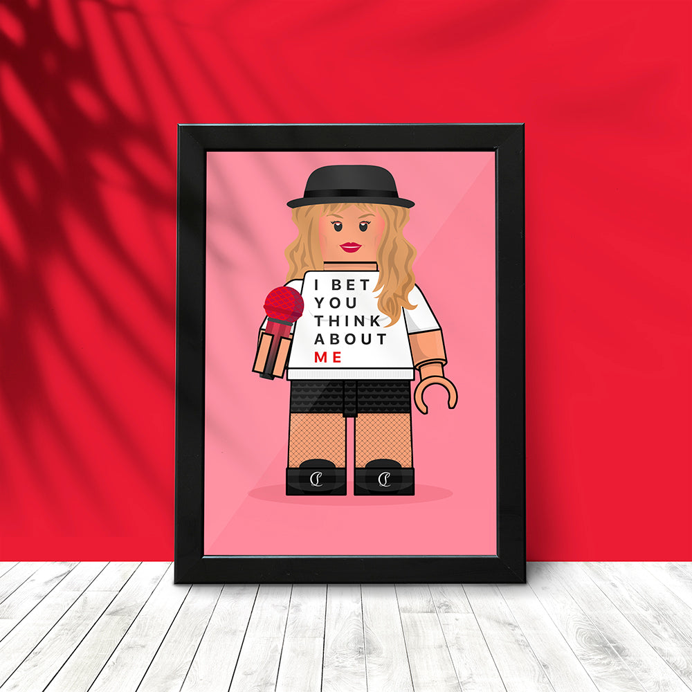 Taylor Swift Brickify Poster