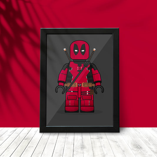 Deadpool Brickify Poster