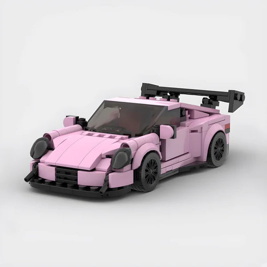 Brick Porsche GT3 RS | Pink Edition from Brickify - For €34.99! Buy now on Brickify