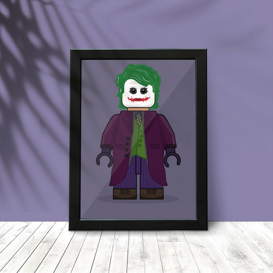 Joker Brickify Poster