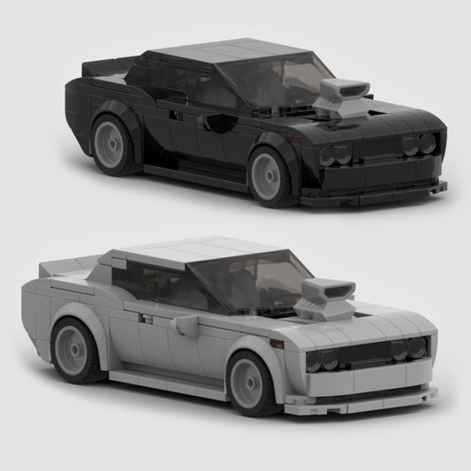 Brick Dodge Challenger from Brickify - For €25.99! Buy now on Brickify